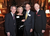 Norman Horowitz, Janet Tweed Gusman (S&H Foundation Board Member), Irwin Gusman, Melvin Stecher